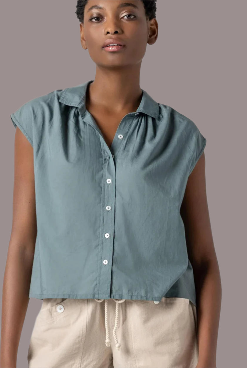 Short Sleeve Button Down