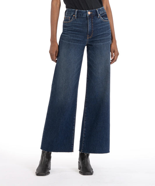 High Rise Wide Leg Jeans