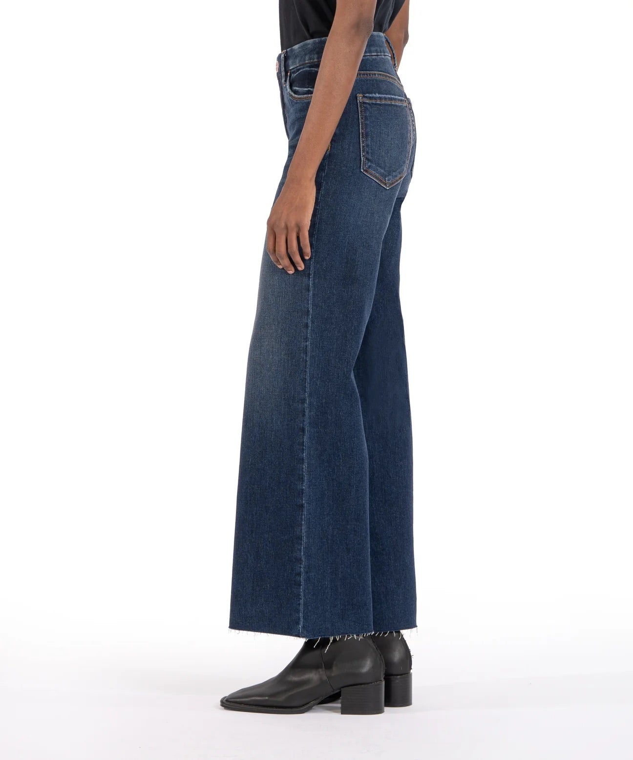 High Rise Wide Leg Jeans