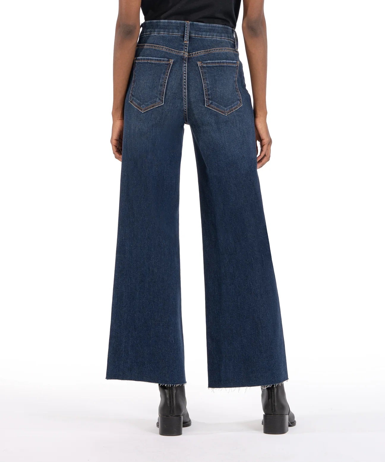 High Rise Wide Leg Jeans