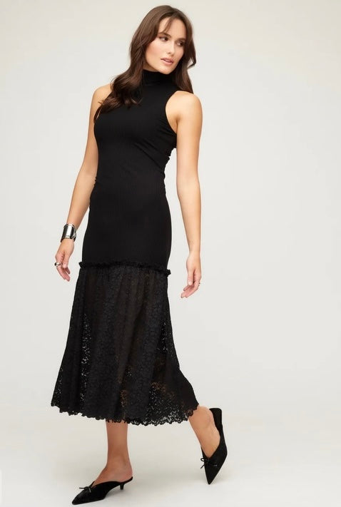 Liane Contrast lace Dress